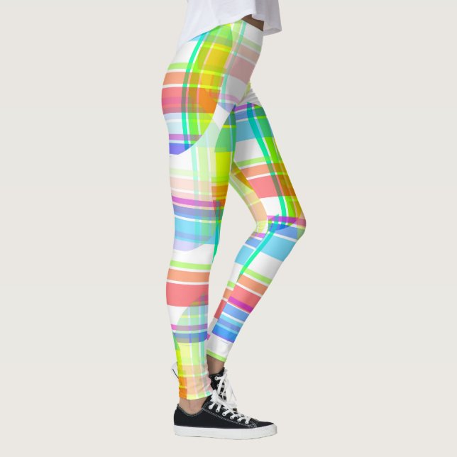 SPNP_Check Leggings impressas (Direita)