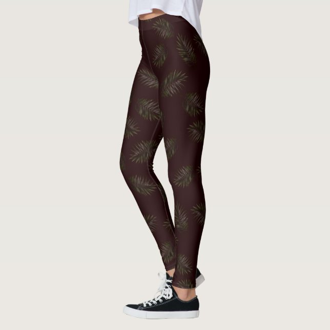 SPNP_Leaf Pattern Leggings (Esquerda)
