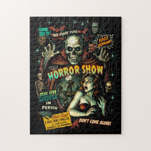 Spook Show Horror Quebra-cabeça (Vertical)