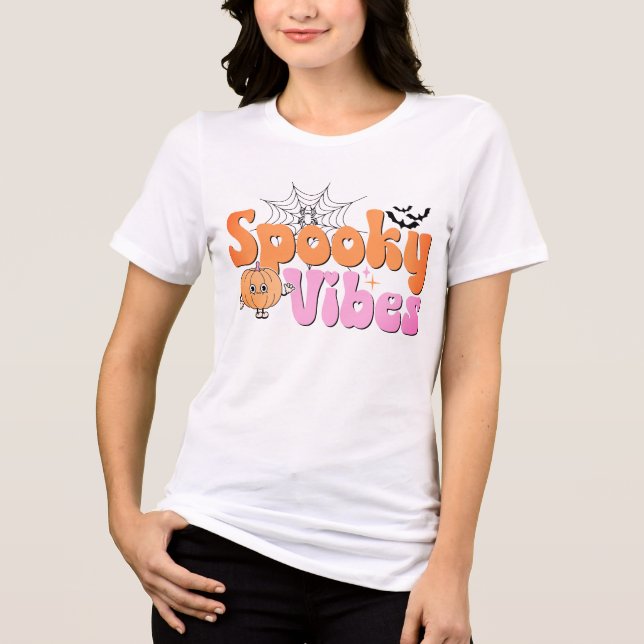 Spookes Vibes Halloween Bats Spider (Frente)