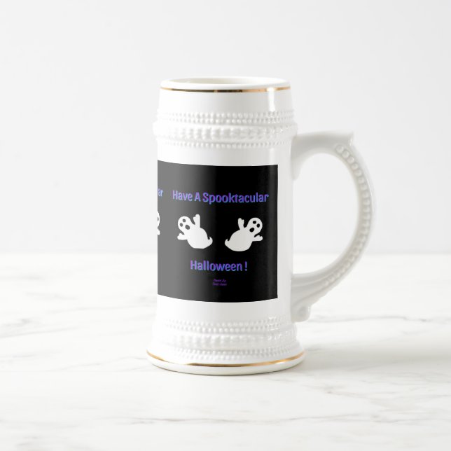 Spooktacular Fantasmas Caneca de cerveja Mug (Direita)