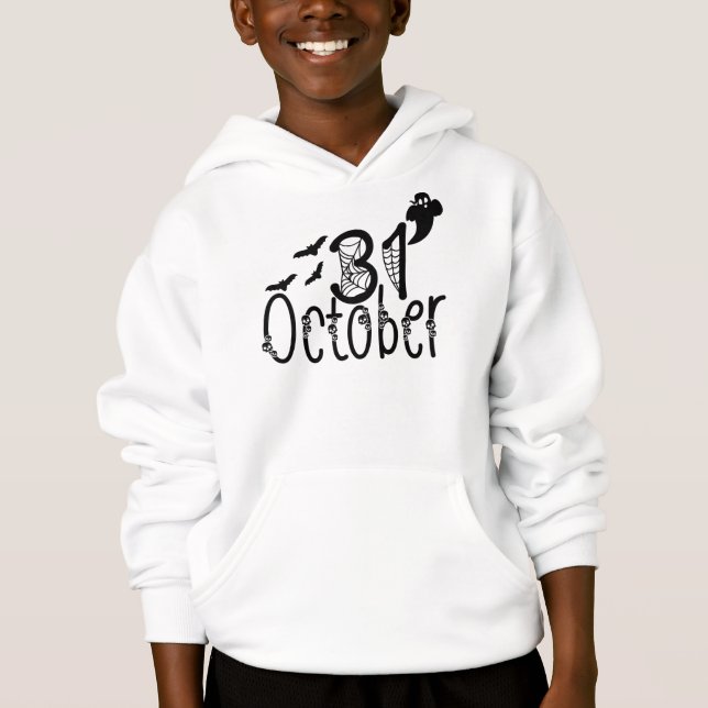 Spooky Ghost Halloween 31 de outubro (Frente)