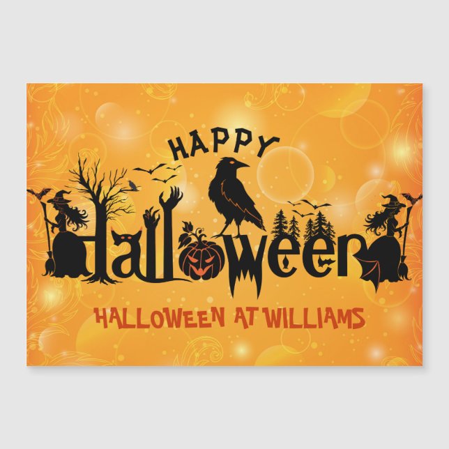 Spooky Happy Halloween Concept Design (Frente)