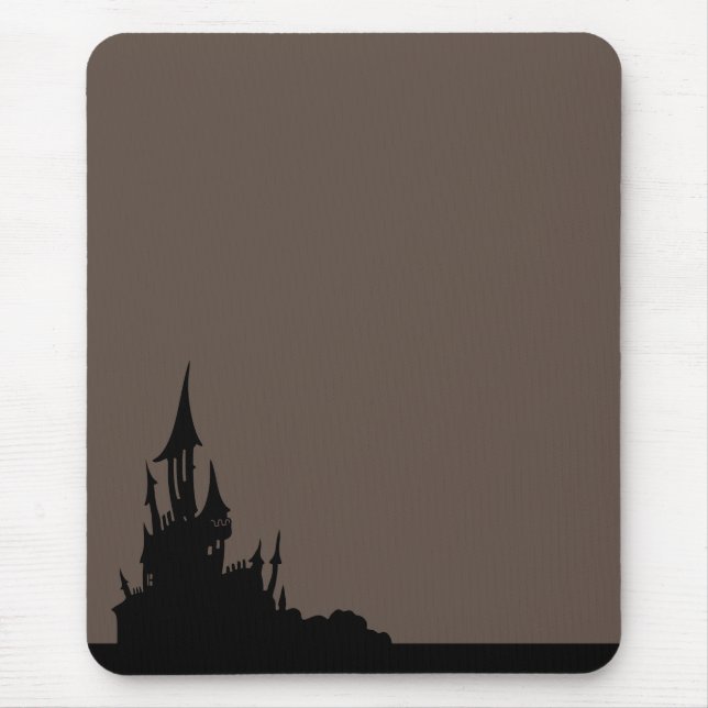 Spooky Mansion Halloween Mousepad (Frente)