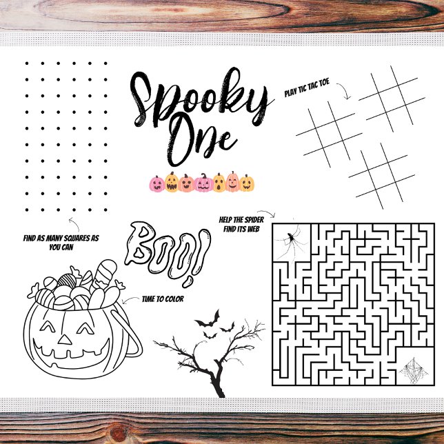 Spooky One | Halloween | Local de atividade infant (Criador carregado)