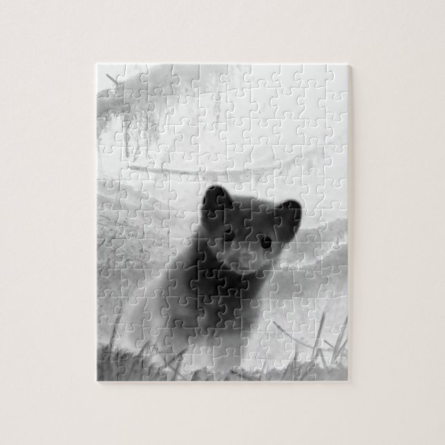 Spooky Pine Marten Jigsee Quebra-cabeça Todos os t (Vertical)