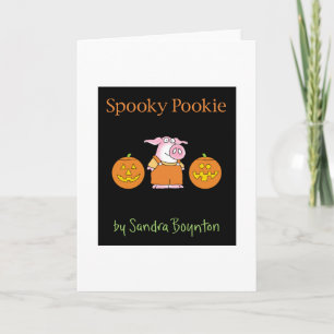 SPOOKY POOKIE de Sandra Boynton Cartão