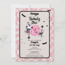 Spooky, Primeiro Convite de Aniversário de Hallowe