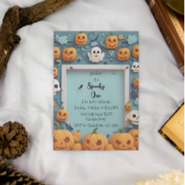 Spooky, Primeiro Convite de Aniversário de Hallowe