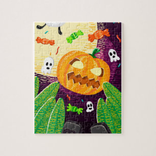 Spooky Pumpkin Adventure Quebra-cabeça