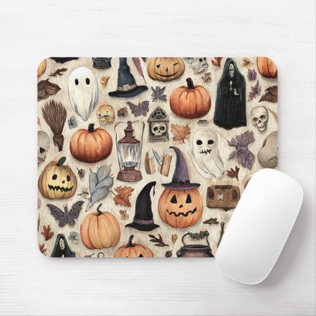 Spooky Season - Halloween Mousepad (Com mouse)