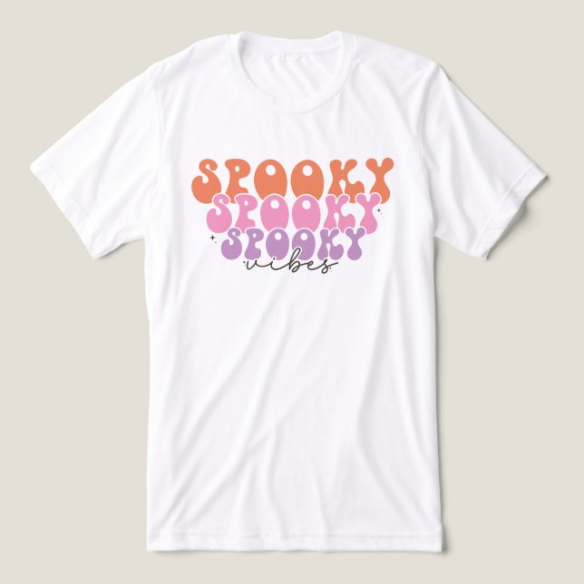Spooky Spooky Vibes Spooky (Design frontal)