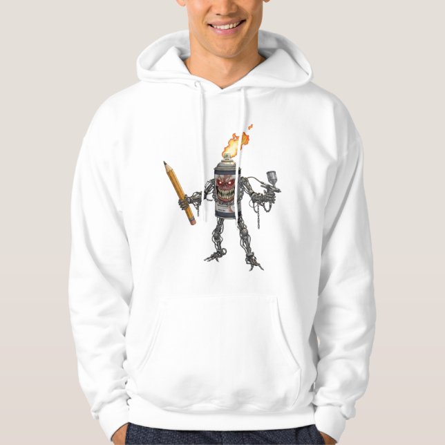 spray antropomorfico Camiseta (Frente)