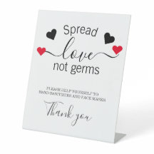 Spread Love Not Germs Wedsecurity