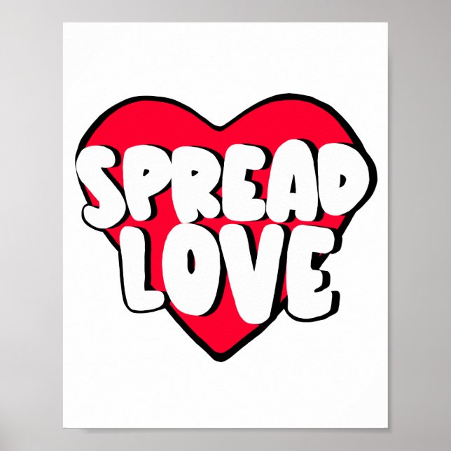 spread love poster (Frente)