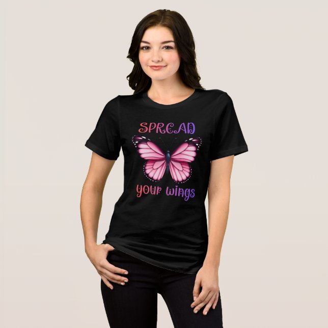 Spread Your Wings – Inspirational Butterfly  (Frente Completa)