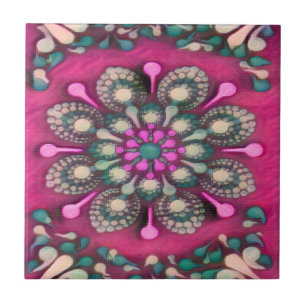 Spring Fling Magenta Mandala