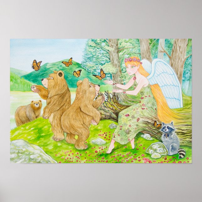 "Spring Forest" Poster (Frente)