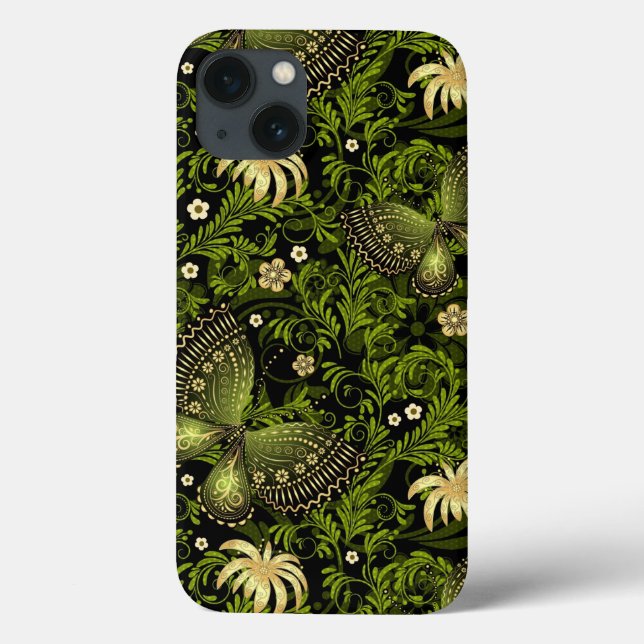 Spring Green-gold Pattern (Verso)