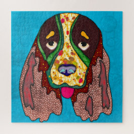 Springer Spaniel cara feia Quebra-cabeça