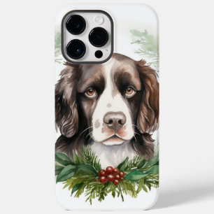 Springer Spaniel da Festa de Natal