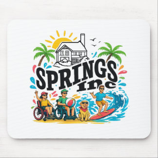 Springs Inc, mousepad da empresa,