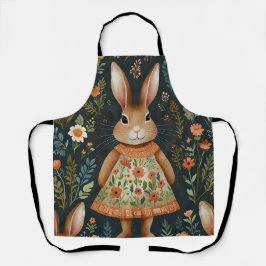 Springtime Bunny Magic Apron