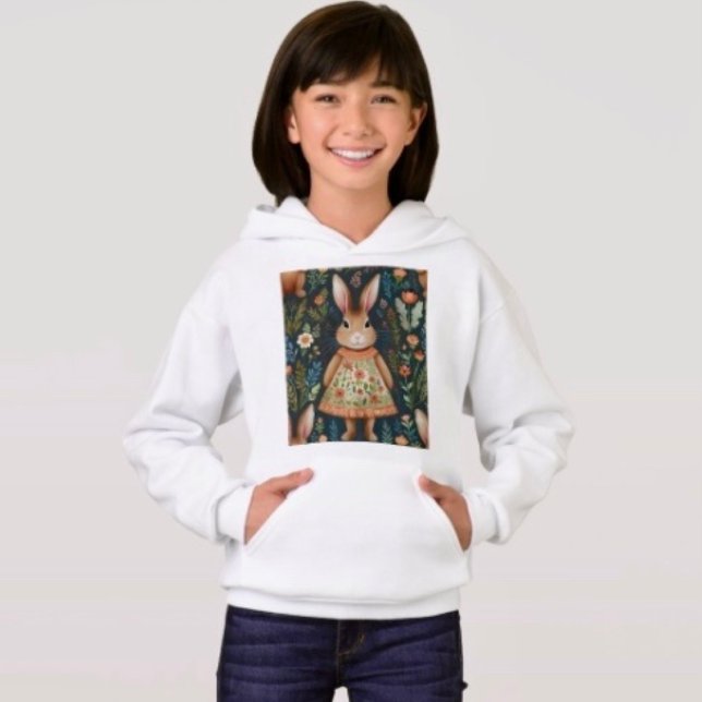 Springtime Bunny Magic Hoodie (Criador carregado)