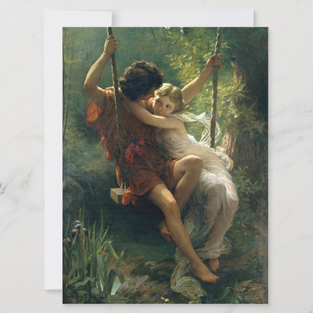 Springtime por Pierre Auguste Cot (Frente)