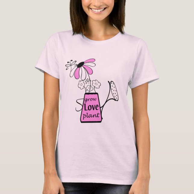 Sprinkle pode crescer Camisetas e presentes de pla (Frente)