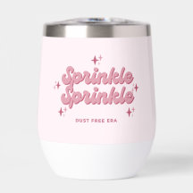 Sprinkle Sprinkle Tumbler de Vinho Térmico Rosa