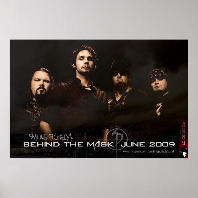 SP's Behind The Mask Poster (Frente)