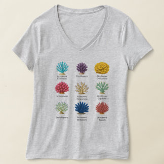 SPS Coral ID Vintage Camiseta Botânica