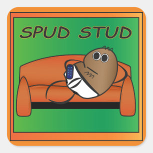 Spud a etiqueta do parafuso prisioneiro