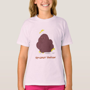 Spudman Yeehaw! camiseta de babydoll