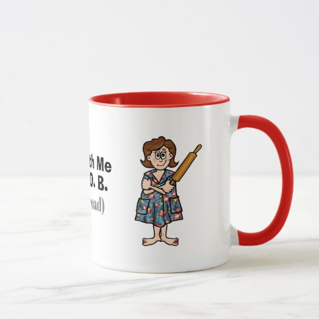 Spunky Old Broad (S.O.B) Caneca (Direita)