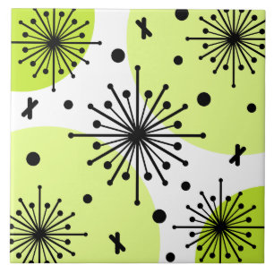 Sputnik Starbursts Chartreuse
