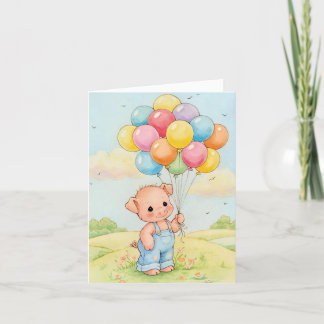 Squear com Delight no Cartão de Aniversário