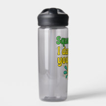 Squeeze Me I Dare You | Funny Lemon Water Bottle