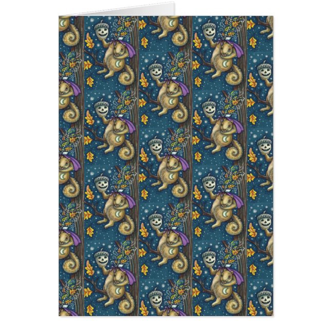 SQUIRREL DE CARTÃO DE Vazio DE SONO, MÁXIMO (Frente)