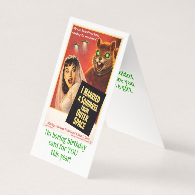 Squirrel from Outer Space (Frente)