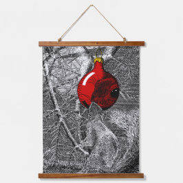 Squirrel in Christmas Tree