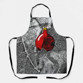 Squirrel in Christmas Tree Ornament