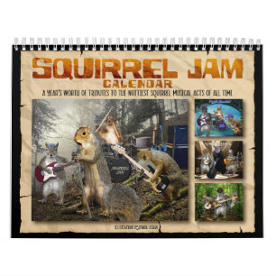 Squirrel Jam - Calendário de Músicos Malucos