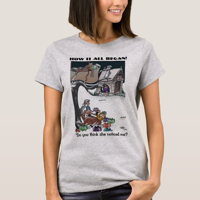Sr. & A Sra. Claus, Camiseta Doce das Mulheres (Frente)