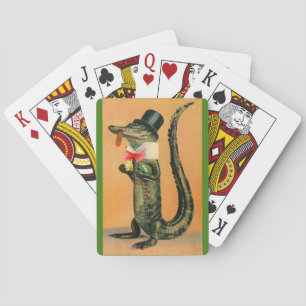 Sr. Alligator Cartas de Baralho
