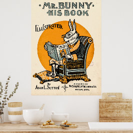 Sr. Bunny, seu livro - Adam L. Sutton Poster