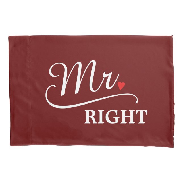 Sr. Certo, Newlywn Groom Pillowcase (Frente)