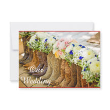 Sr. e Sr. Casamento Convite