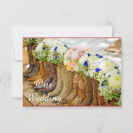 Sr. e Sr. Casamento Convite